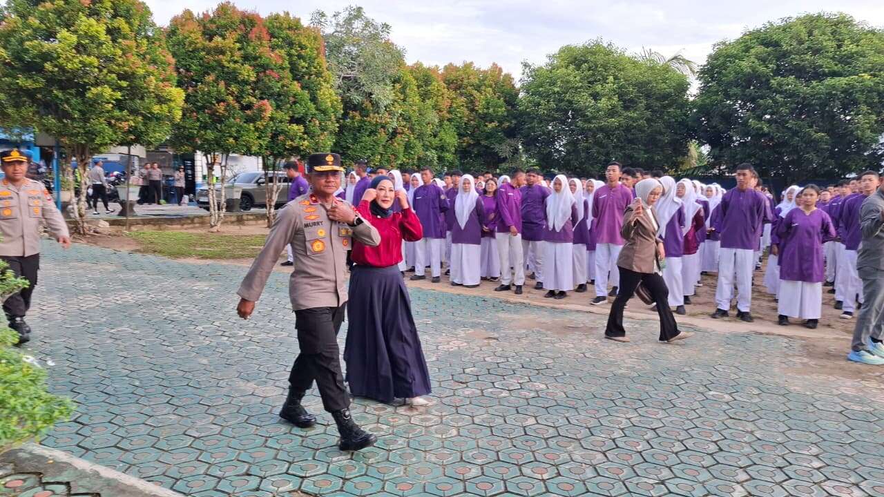 Apel Pagi bersama WAKAPOLDA Bangka Belitung